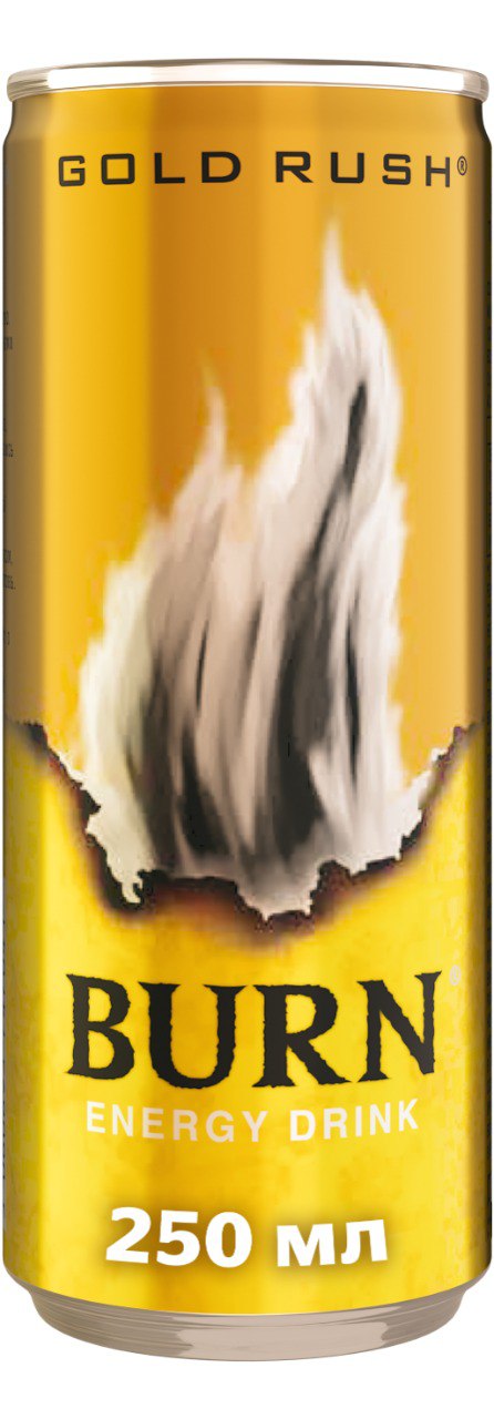 

Энергетический напиток Burn Gold Rush 250 мл