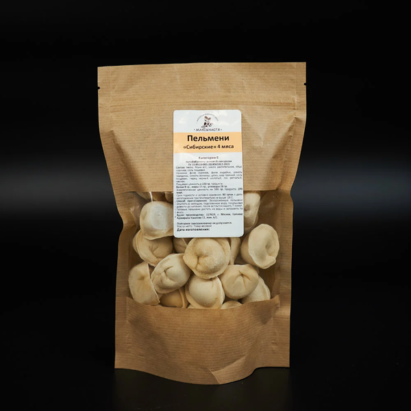 Пельмени 4-мяса замороженные