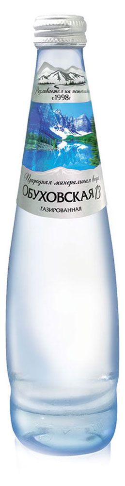 

Вода питьевая газированная Обуховская 13 минеральная 500 мл