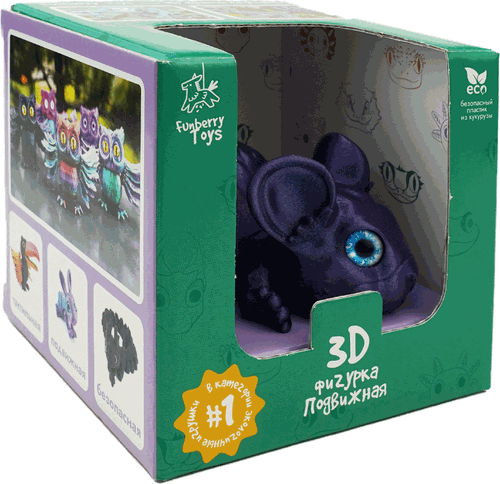 

Игрушка FUNBERRY TOYS 3D вид 2, в ассортименте, Арт. 5002