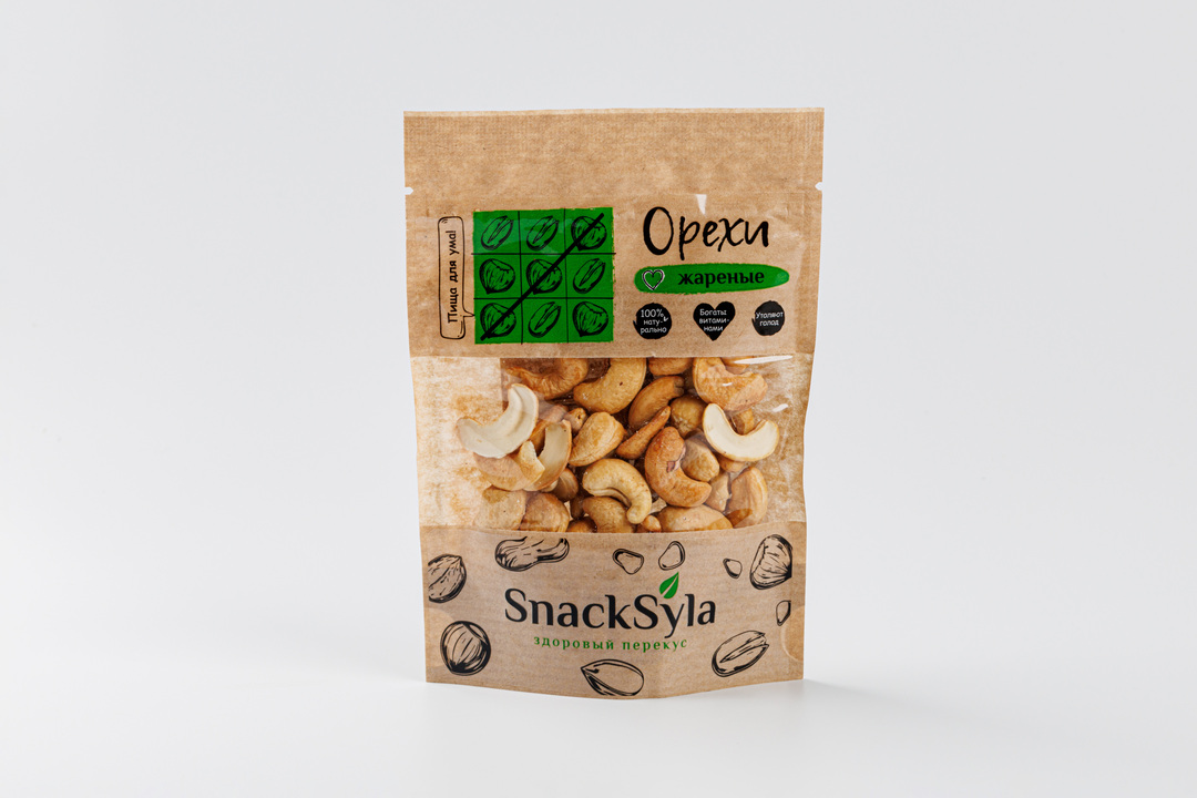 

Кешью жареный ТМ SnackSyla, 50 г