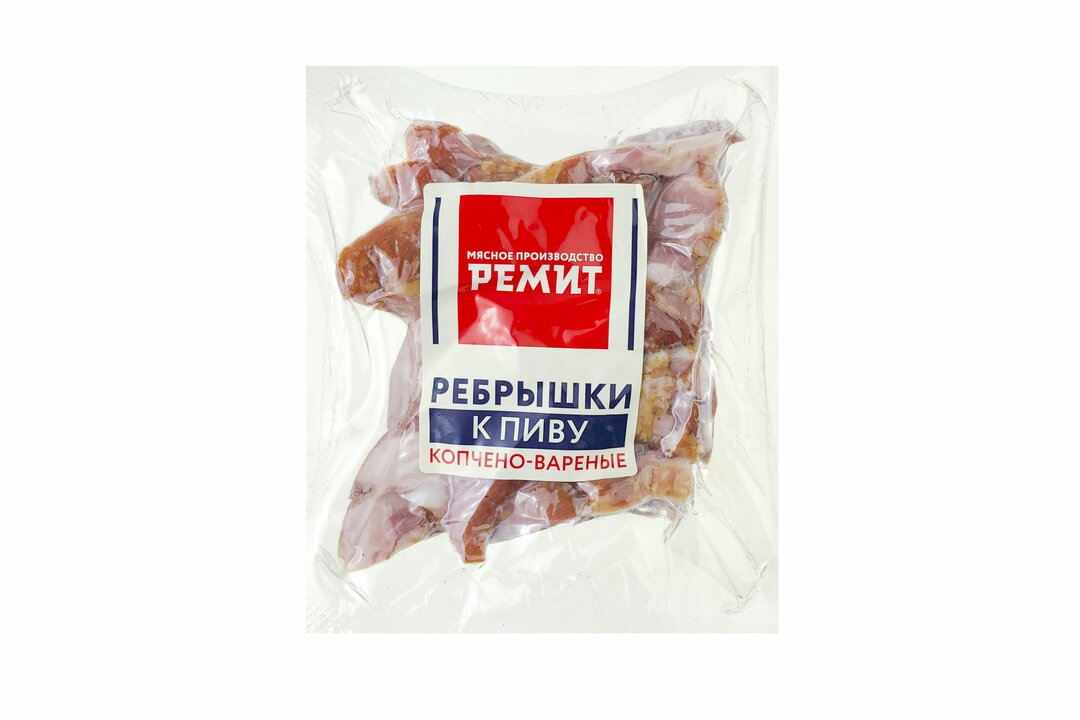 

Рёбрышки копчёно-варёные Ремит к пиву 300 г