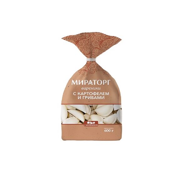 Вареники Мираторг с картофелем и грибами зам 600г
