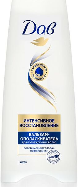 Бальзам-ополаскиватель для волос Дав Интенсивное восстановление 200мл