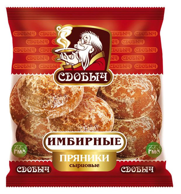 

Пряники имбирные Сдобыч сырцовые 400 г