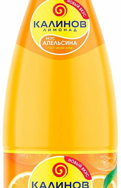 Лимонад Калинов Классический со вкусом апельсина 1.5л