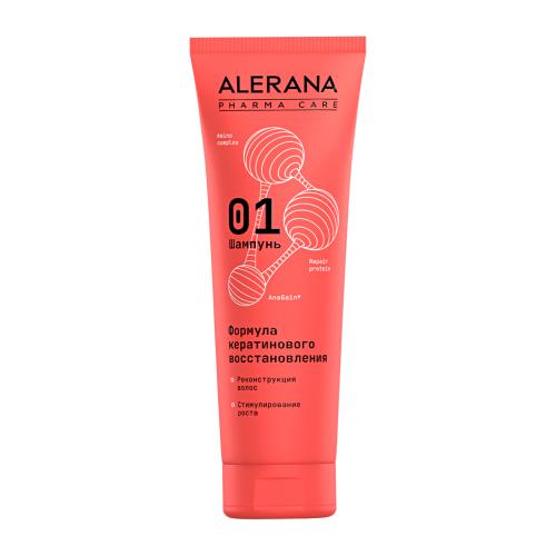 

Шампунь Alerana Pharma Care формула кератинового восстановления 260 мл