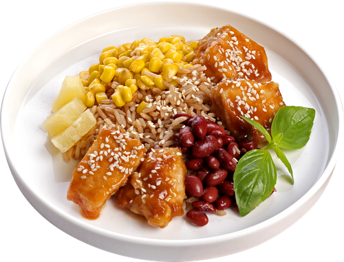 

Рис жареный Лента Fresh с курицей терияки, 270 г