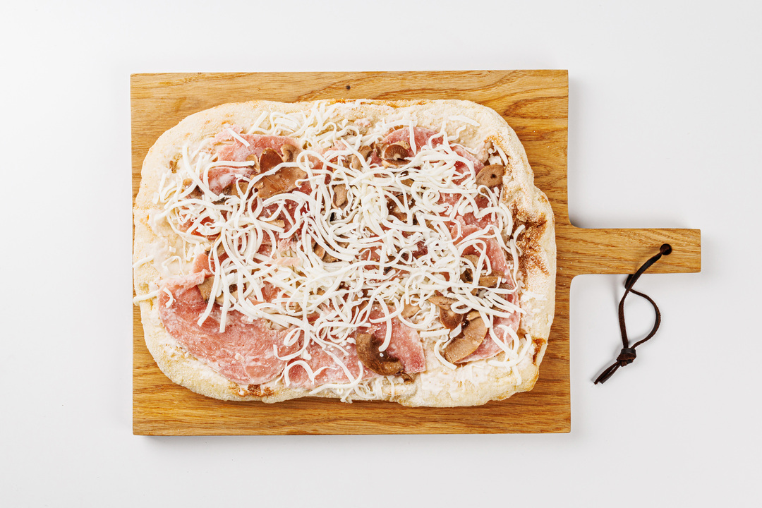 

Пицца ВкусВилл римская ветчина-грибы 450 г