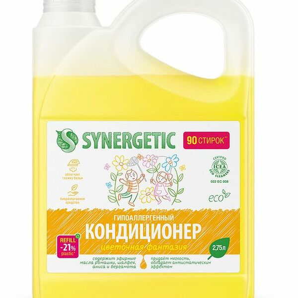 Кондиционер для белья Synergetic, Цветочная фантазия