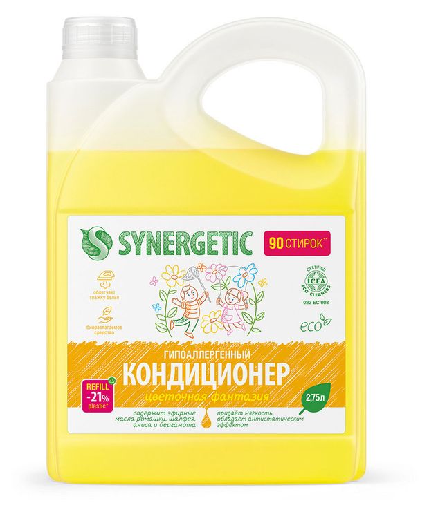 

Кондиционер для белья Synergetic, Цветочная фантазия