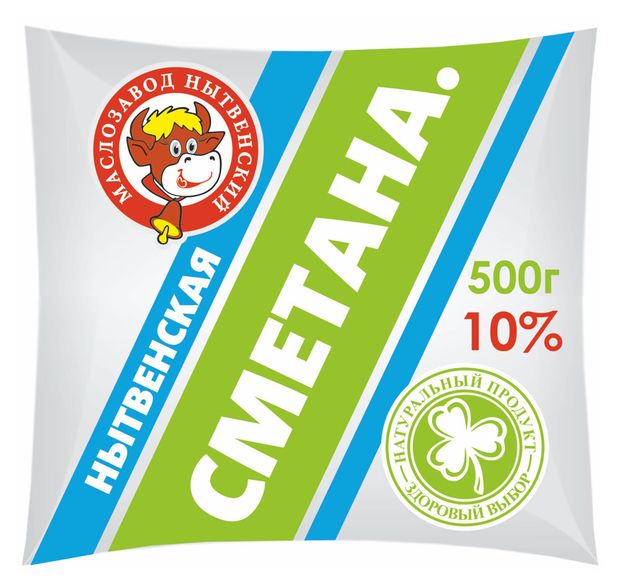 

Сметана Маслозавод Нытвенский 10% 500 г