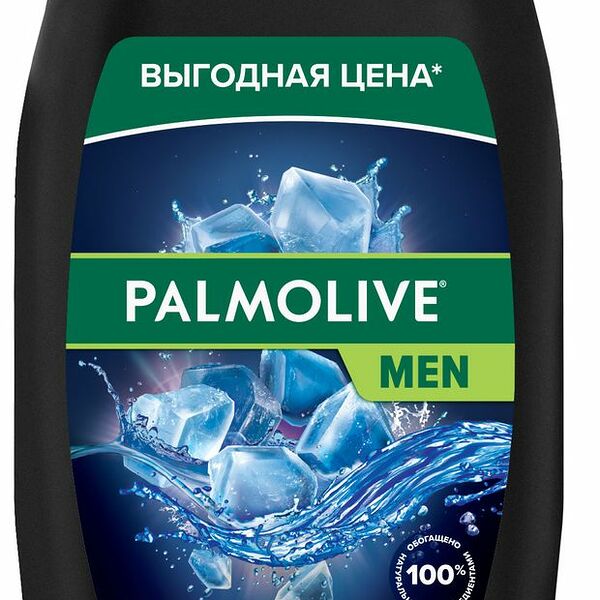 Гель для душа и шампунь Palmolive Men Северный океан, 750 мл