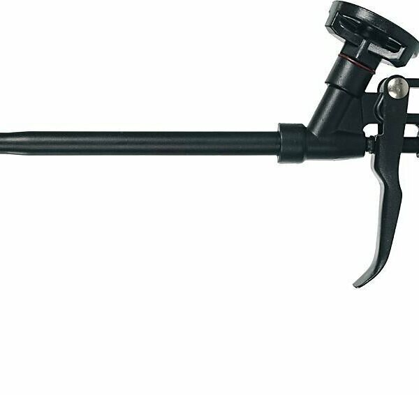 Пистолет Вихрь, для монтажной пены, с тефлоном, пластиковый, нержавеющая сталь
