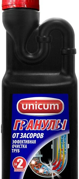 Средство для удаления засоров Unicum Tornado гранулированное 600 г