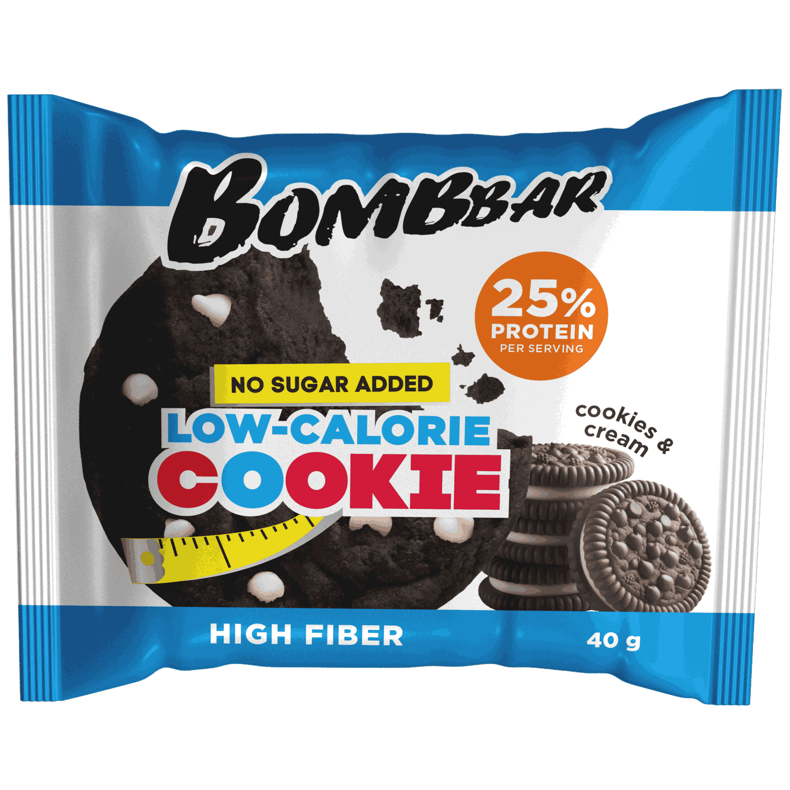 

Печенье протеиновое Bombbar Low-Calorie Cookie печенье-крем 40 г