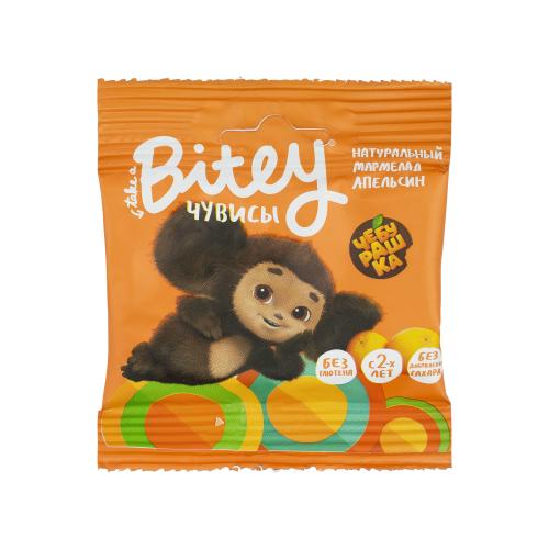 

Мармелад Take a Bitey Чебурашка Чувисы Апельсин без сахара 20 г