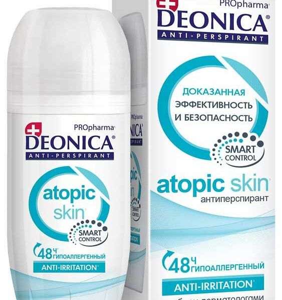  Deonica Pro Atopic Skin Антиперспирант роликовый 50 мл