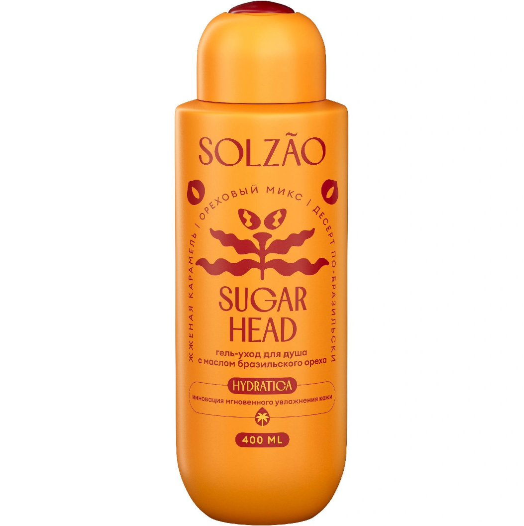 

Гель-уход для душа Solzao Sugar Head с маслом бразильского ореха 400 мл