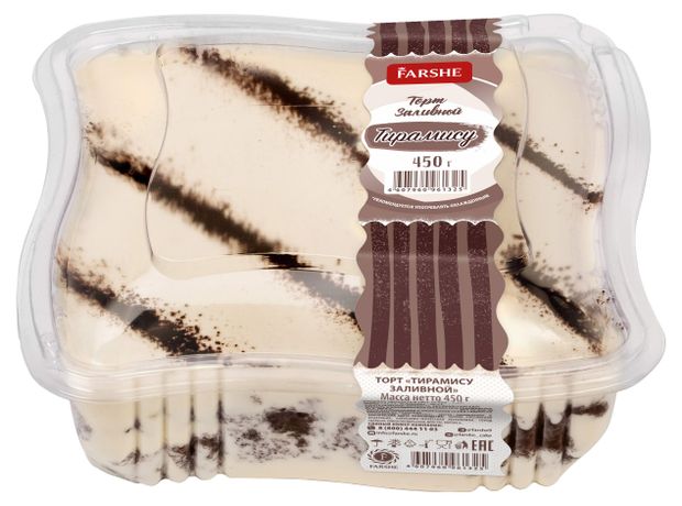 

Торт Farshe Тирамису заливной 450 г