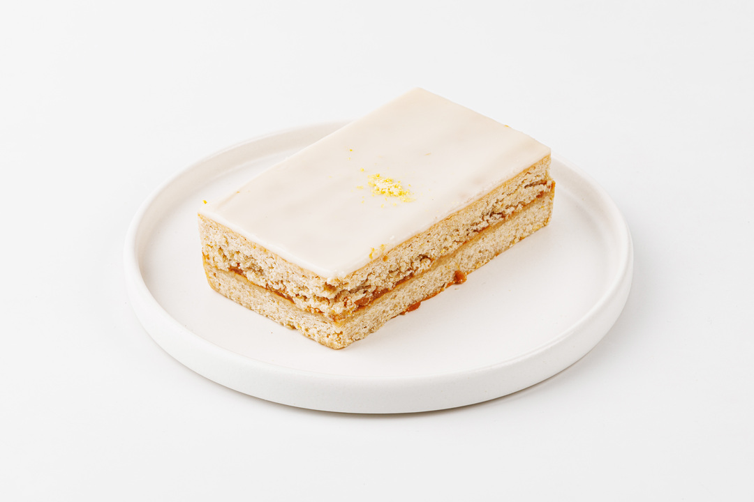 

Пирожное ВкусВилл Песочное с яблочной начинкой веган 110 г