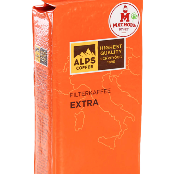 Кофе молотый Alps Coffee Extra от КуулКлевер, Италия 250 г