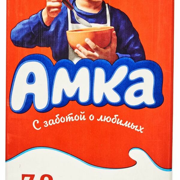 Молоко питьевое ультрапастеризованное Амка 3,2%