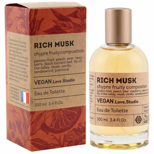 Туалетная вода Vegan Love Studio Rich Musk женская