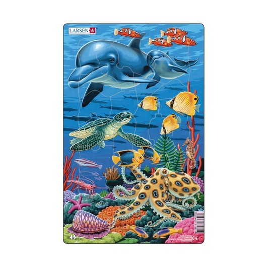 

Пазл Larsen Коралловые рифы 25 элементов 4+