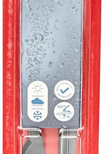 Щетка стеклоочистителя каркасная 350 мм ТМ Ашан Красная птица