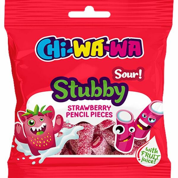 Мармелад жевательный Chi-wa-wa клубника 60 г