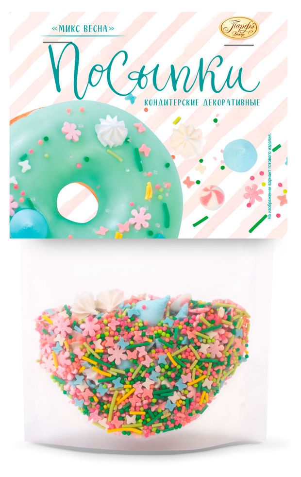 

Посыпка кондитерская Парфэ Весна микс 50 г