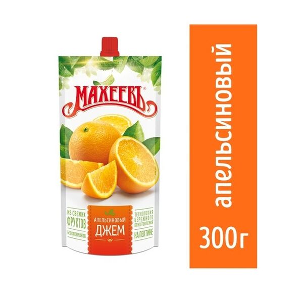 Джем Махеевъ Апельсиновый 300г