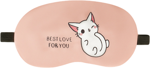 

Маска для сна MESHU Pinky cats, Арт. 368927 в ассортименте
