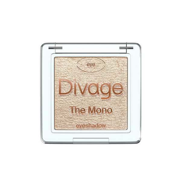 Тени для век Divage The Mono Eyeshadow т.01 Бежевый 4 г