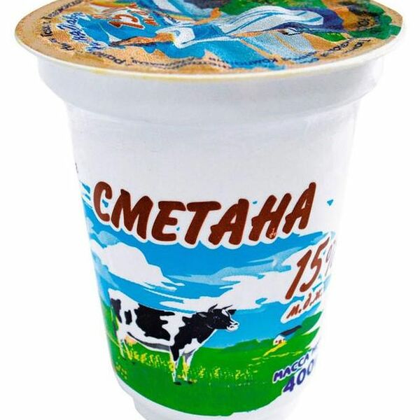 Сметана Нижняя Тавда 15%