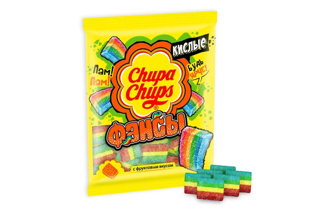 

Мармелад Chupa Chups Фансы с фруктовый вкусом 70 г