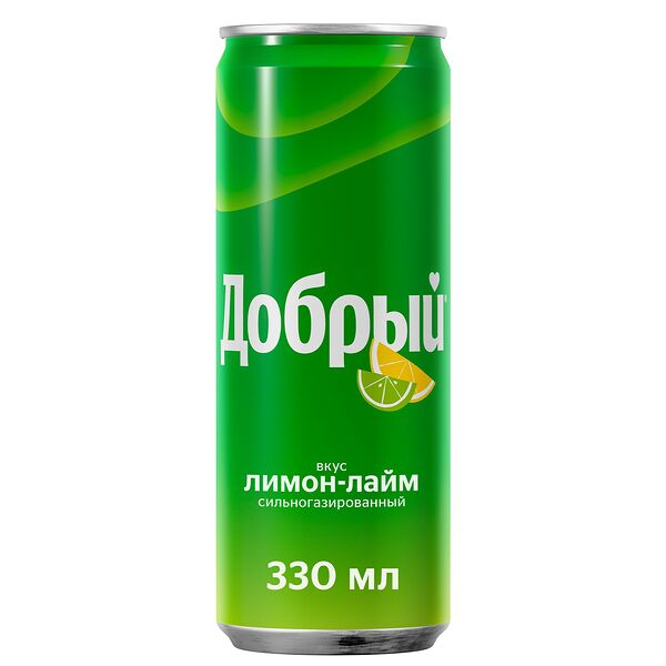 Напиток Добрый Лимон-лайм 330 мл