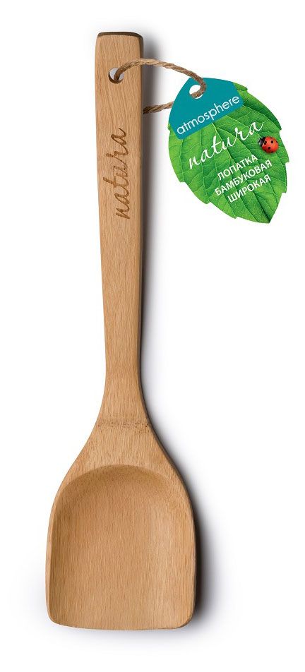 

Лопатка Флорин Natura бамбуковая широкая 7*30 см