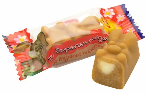 Конфеты Sweet Life По дорогам сказок со вкусом колобка, кг