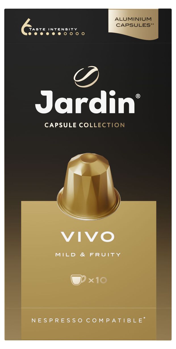 

Кофе в капсулах Jardin Vivo 10 капсул x 5 г