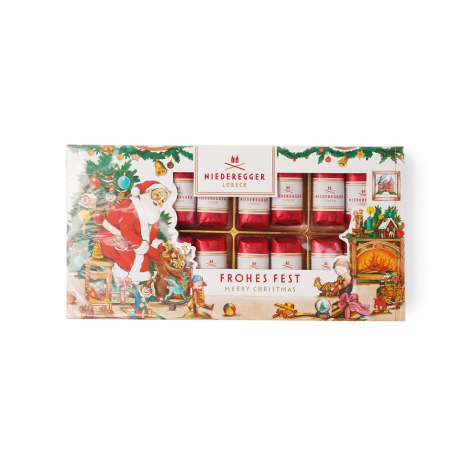 

Набор конфет «Марципан классический» новогодняя обложка, Niederegger, 200 г, Германия