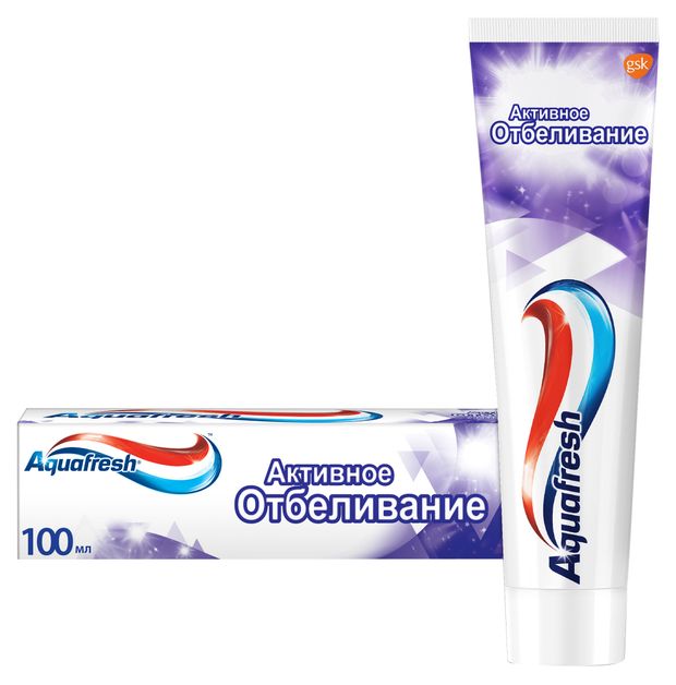 

Зубная паста Aquafresh Активное отбеливание 100 мл