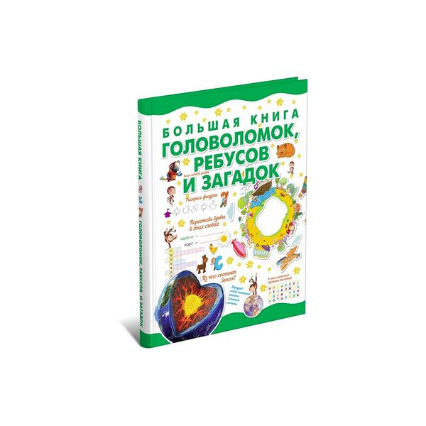 Большая книга головоломок, ребусов и загадок