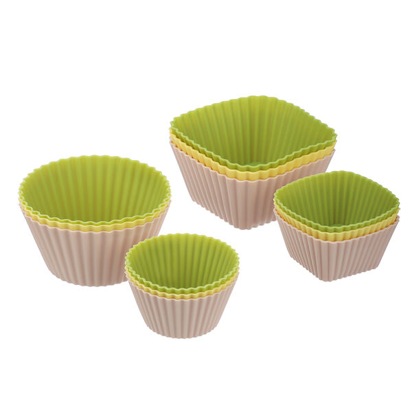 Набор силиконовых форм Vetta, 12 шт, (7 см; 5 см), силикон