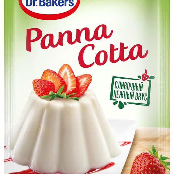 Смесь сухая Dr.Bakers десерт Панна котта
