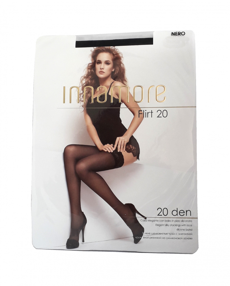 

Чулки жен Innamore Flirt 20 den nero р.1/2