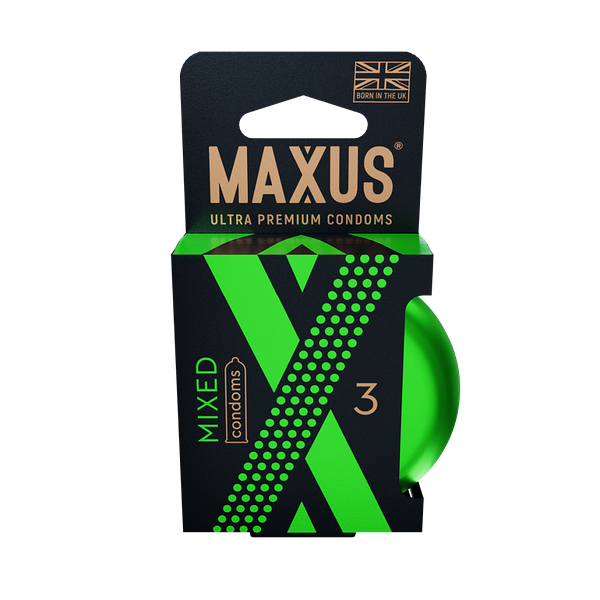 Презервативы Maxus Mixed набор 3 шт