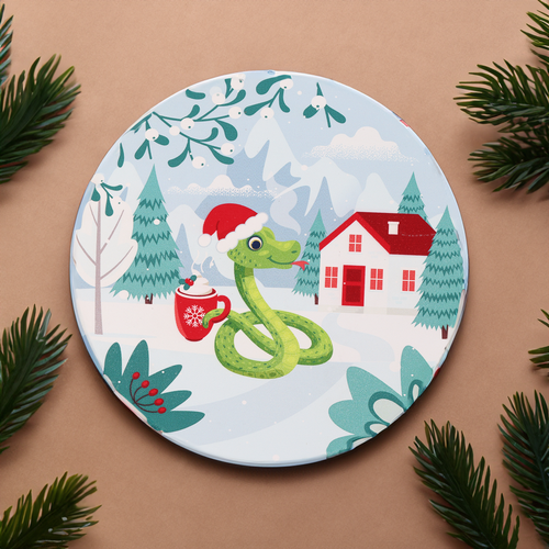 

Подставка под горячее Homeclub Blossom Символ Года 16x16x0.8 см 1 шт в ассортименте