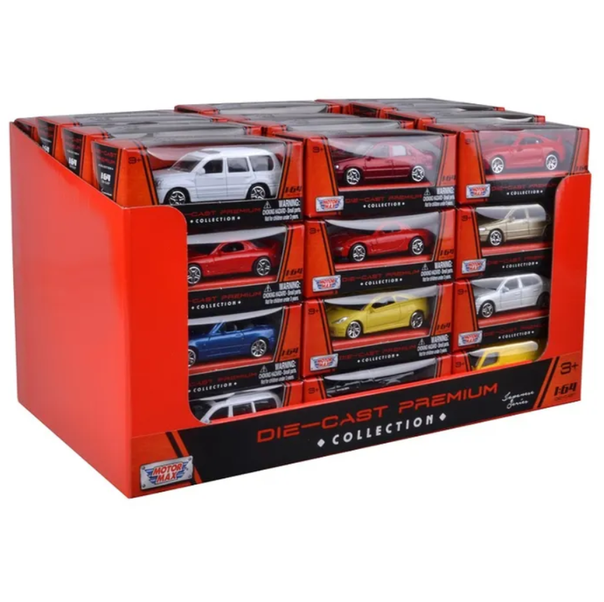 

Игрушка MOTORMAX машинка металл,1:64 Премиум коллекции-Японская серия, в ассортименте 1шт